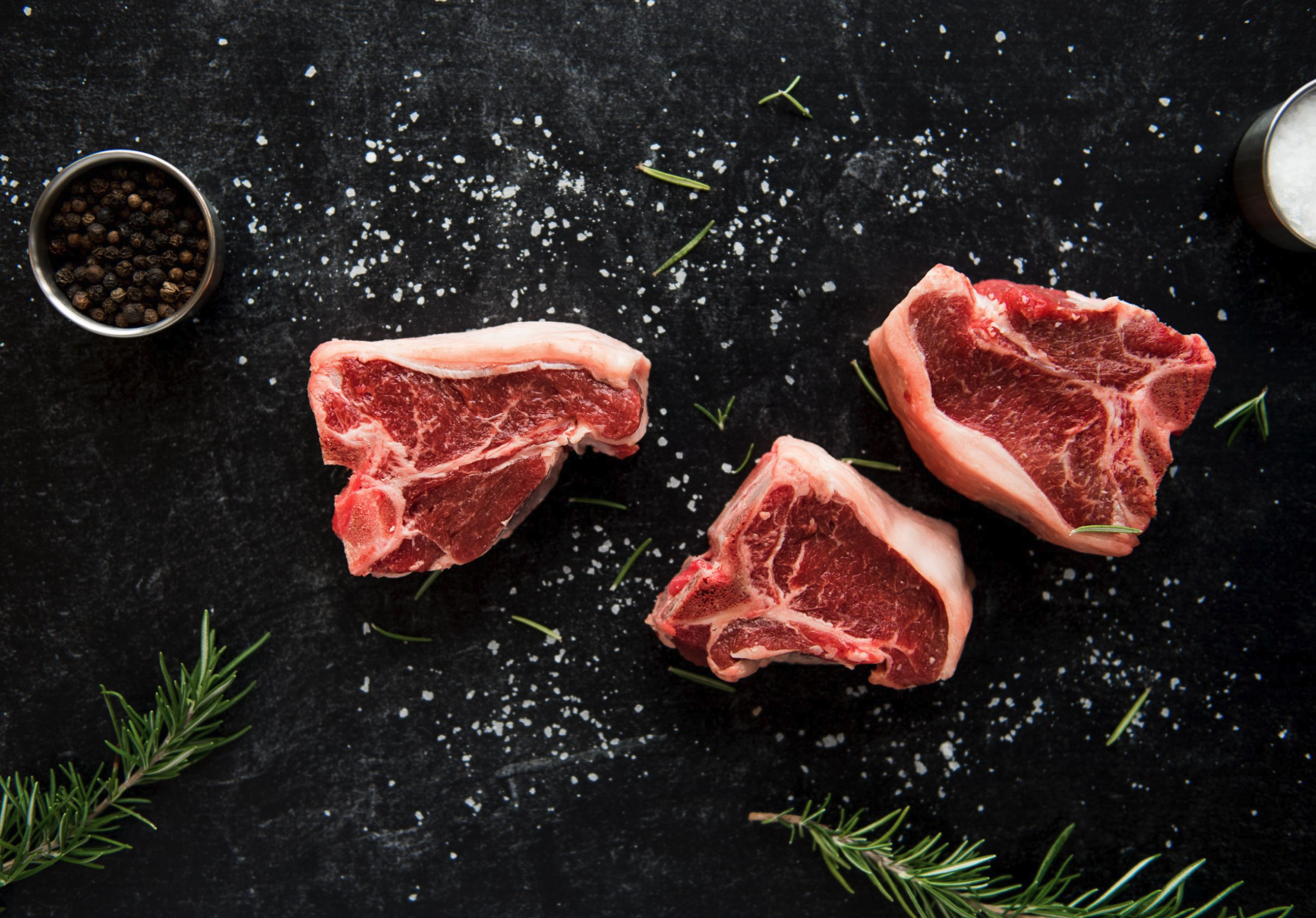 Grass-fed Lamb Loin Chops - Bone-in