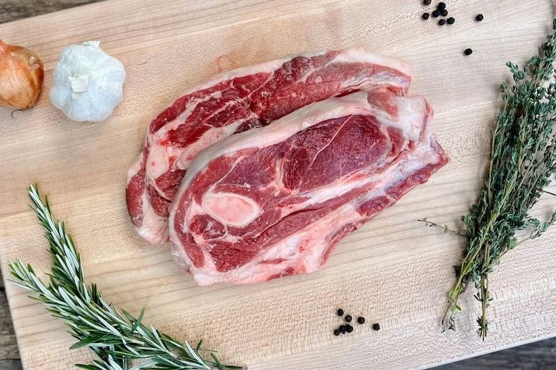 Grass-fed Lamb Shoulder Chops