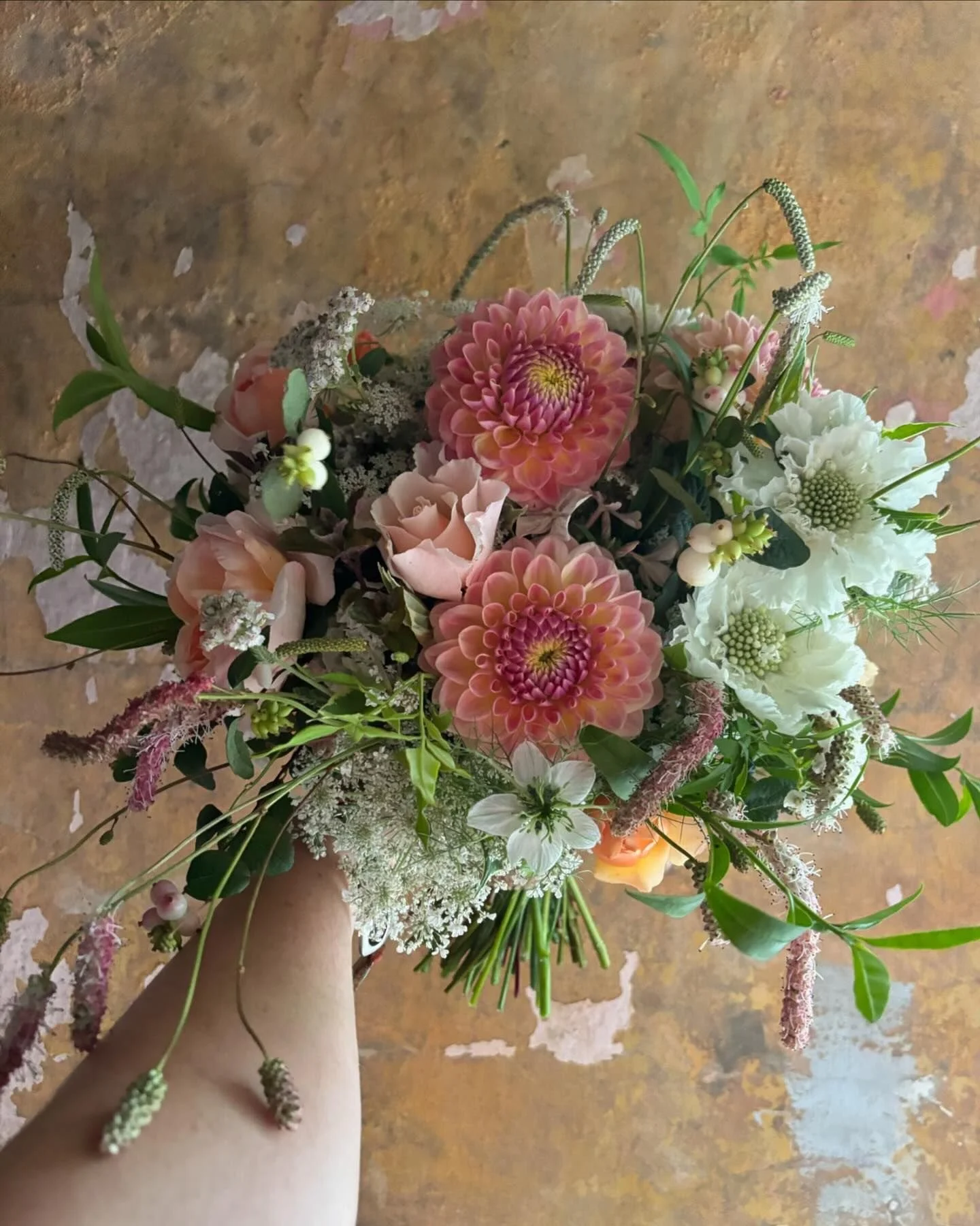 Chloe’s Peachy Pastel Bouquet