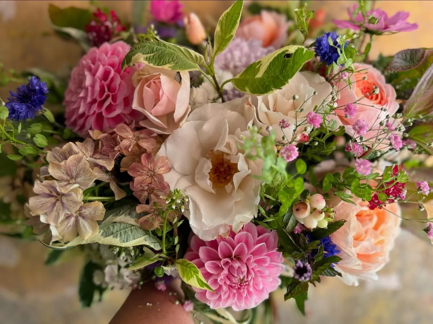 Emma’s Colour Pop Wedding Bouquet