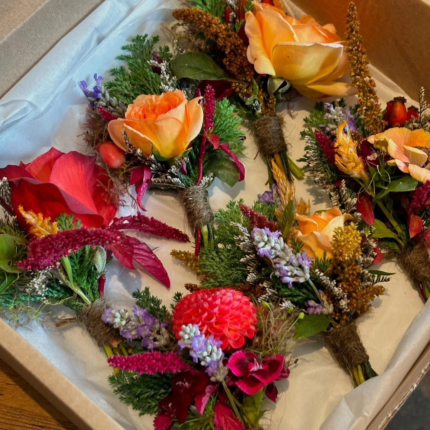 Mini Wedding Flowers