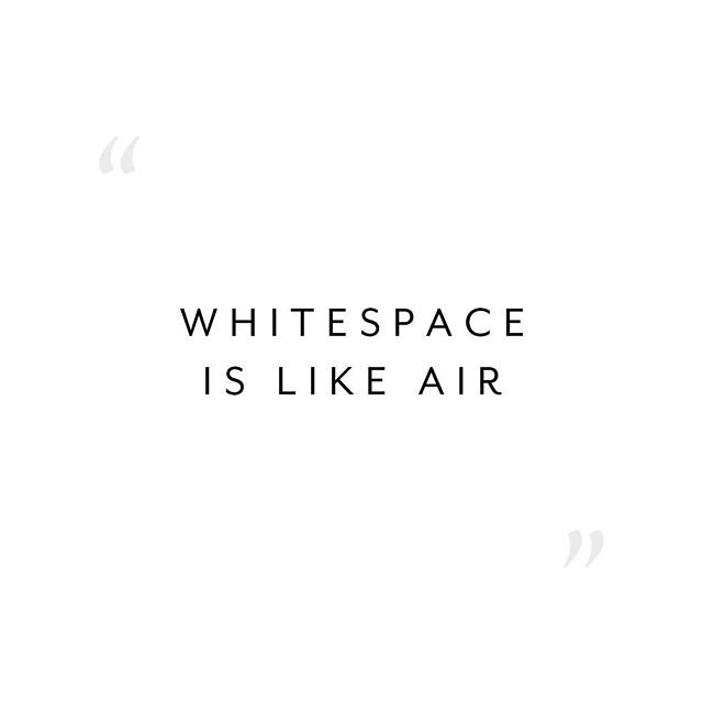 Like in design, a little distance can be a good thing. Let&rsquo;s all hope this time apart gives us the breath we need to move forward. Wishing everyone wellness. &ldquo;Whitespace is like air: it is necessary for design to breathe.&rdquo; - Wojciec
