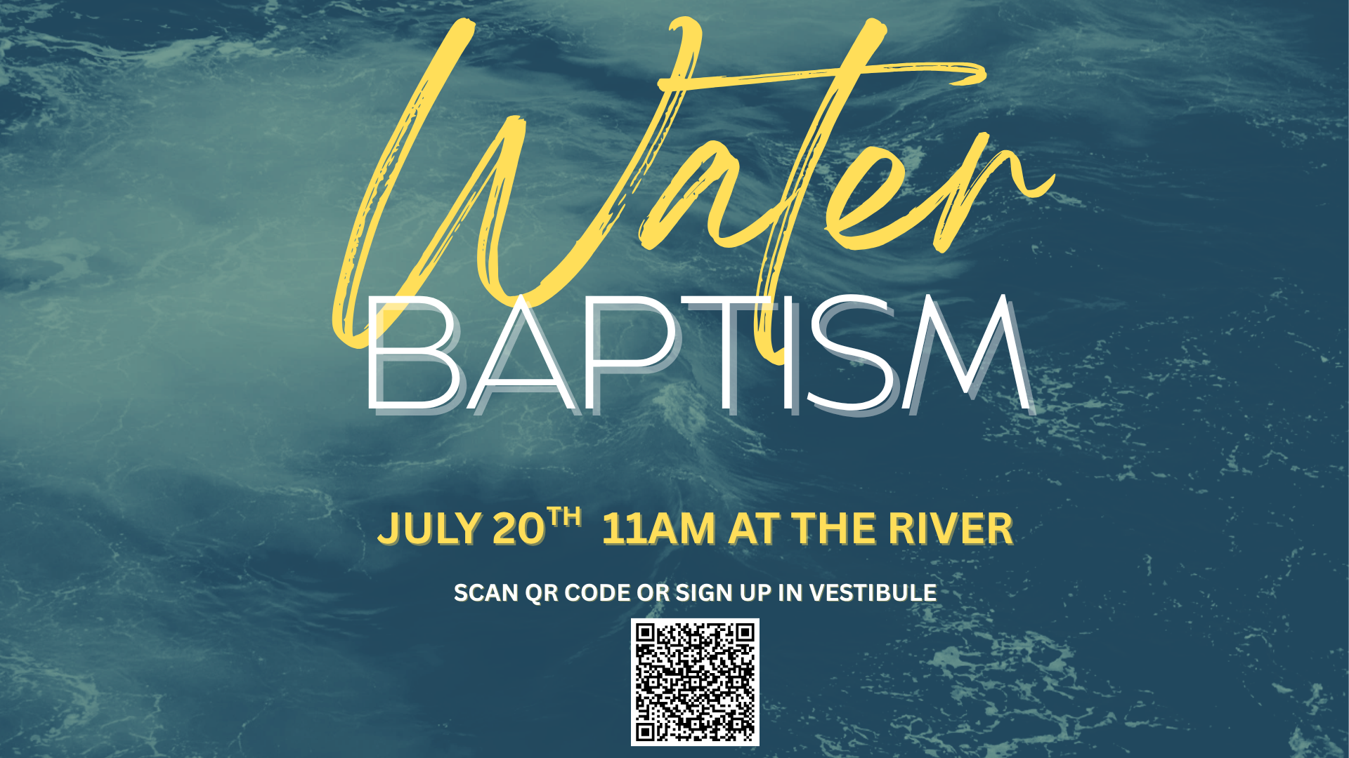 Water Baptism