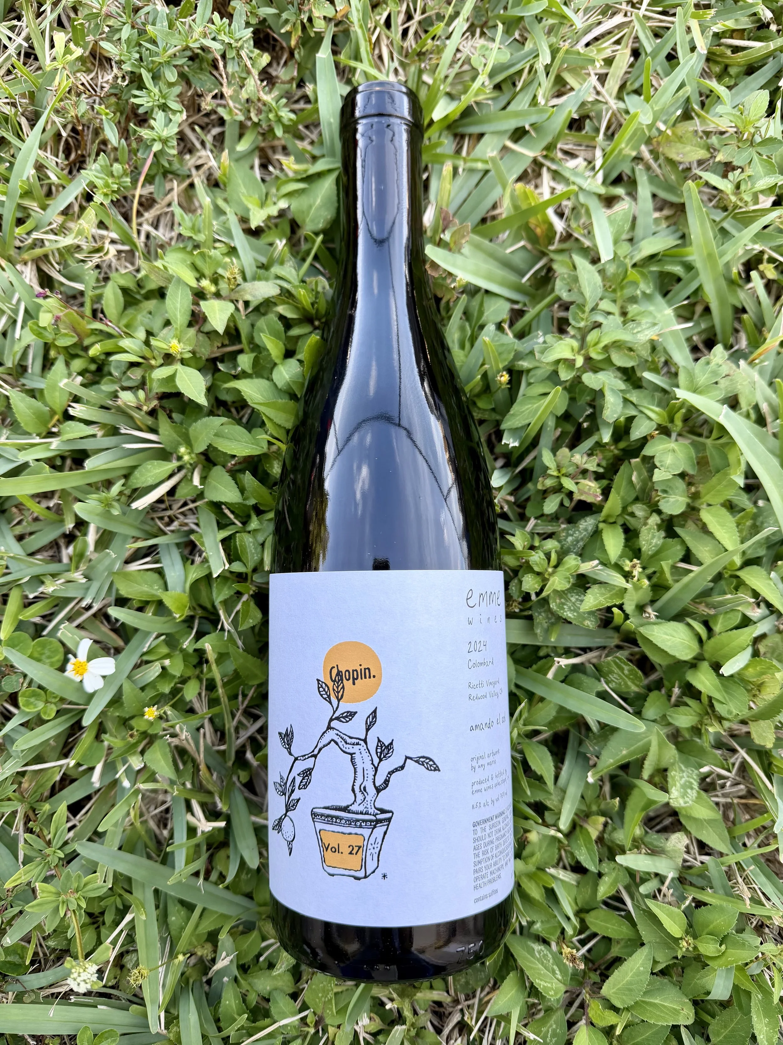 Emme Wines - 'amando el sol' Redwood Valley 2024