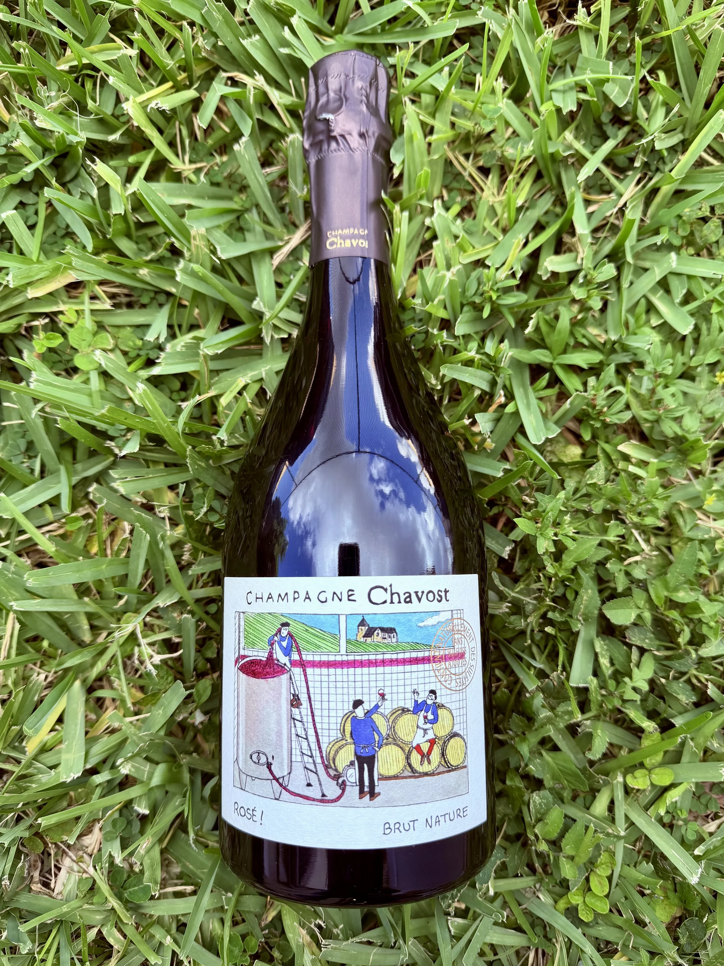 Champagne Chavost - Rosé de Saignée Brut Nature