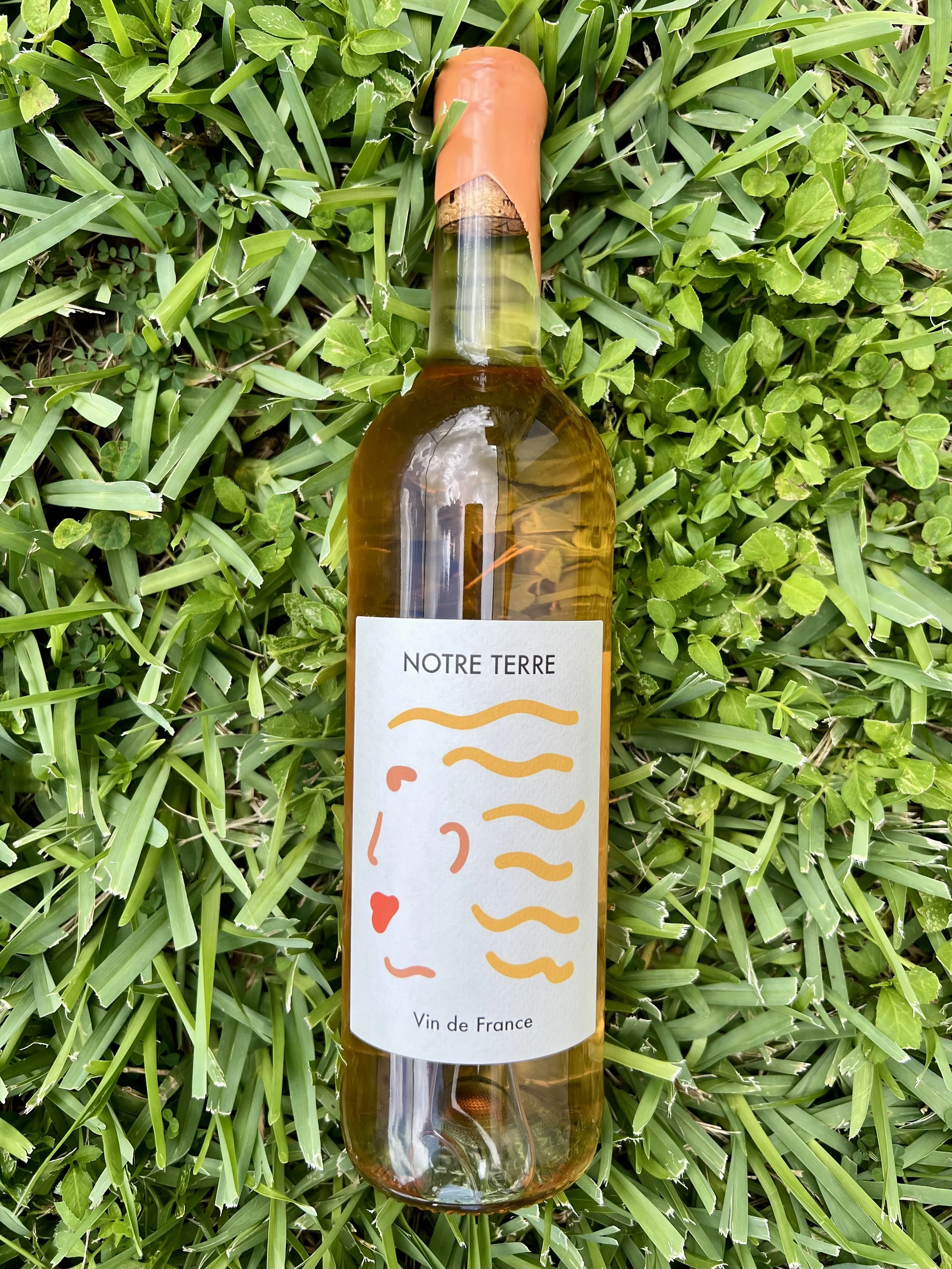 Notre Terre Vin de France - Orange
