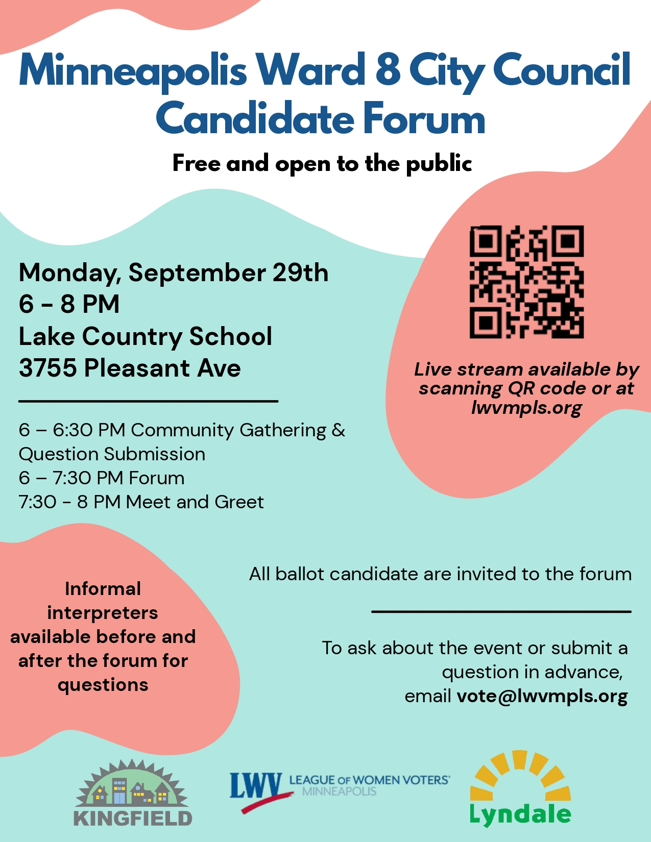 Minneapolis Ward 8 City Council Candidate Forum