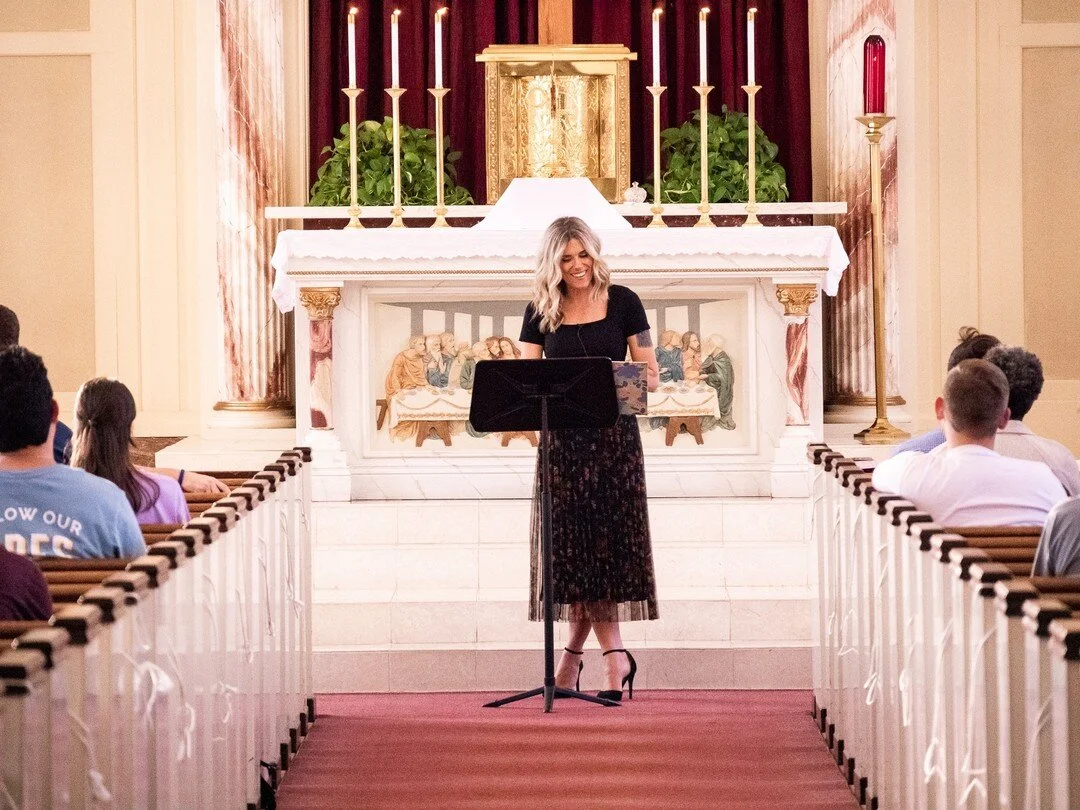 We had a great Magnify on Wednesday night with Allison Sullivan! Unfortunately, due to some technical difficulties, we lost the audio recording from the talk, so it will not be uploaded to the podcast. Make sure to mark your calendars for next Wednesday night though because we will be having a Christmas in July themed movie night at 7 PM in the Event Center!