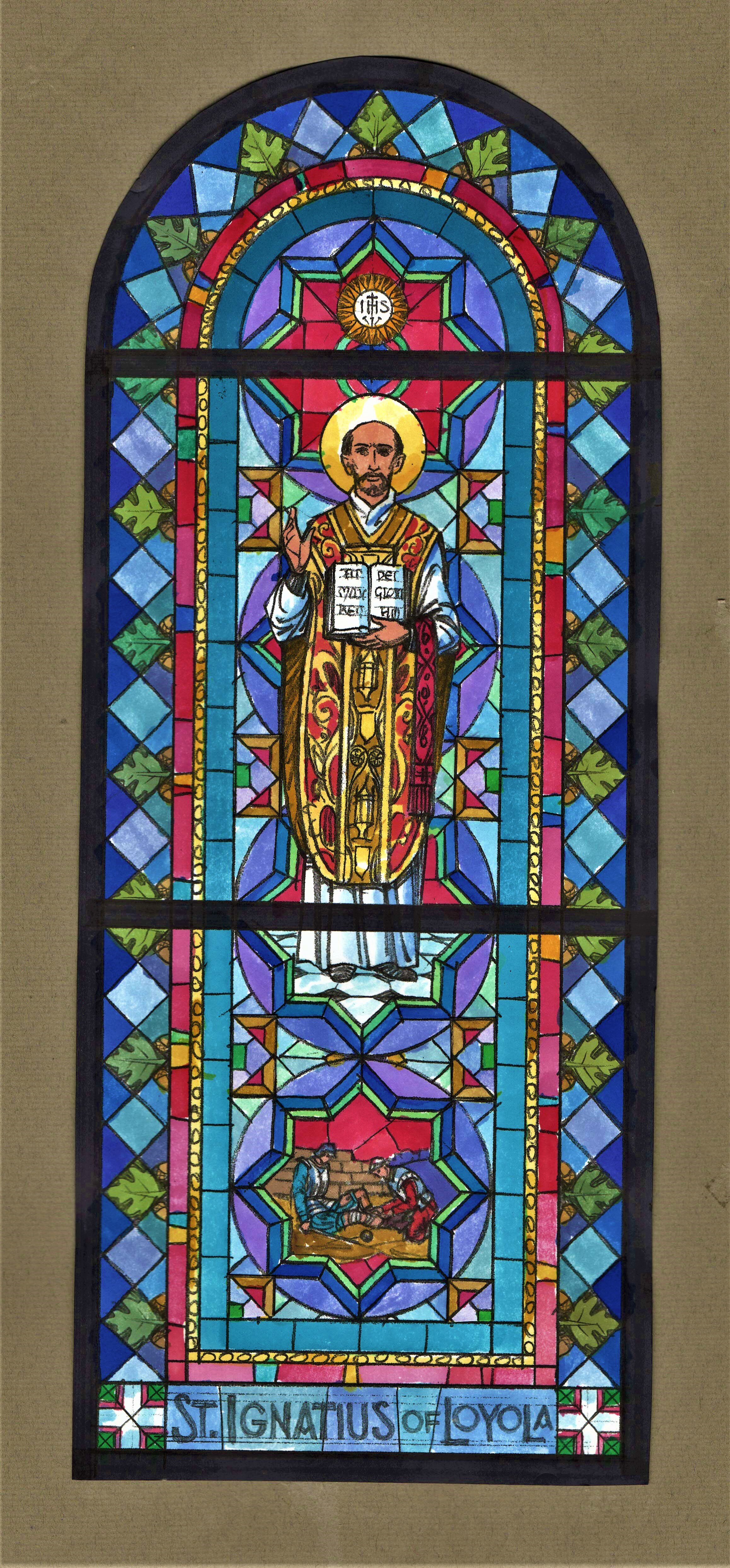 St. Ignatius Stained Glass