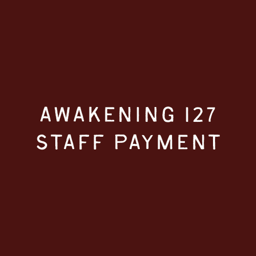 Aggie Awakening 127 Staff Payment