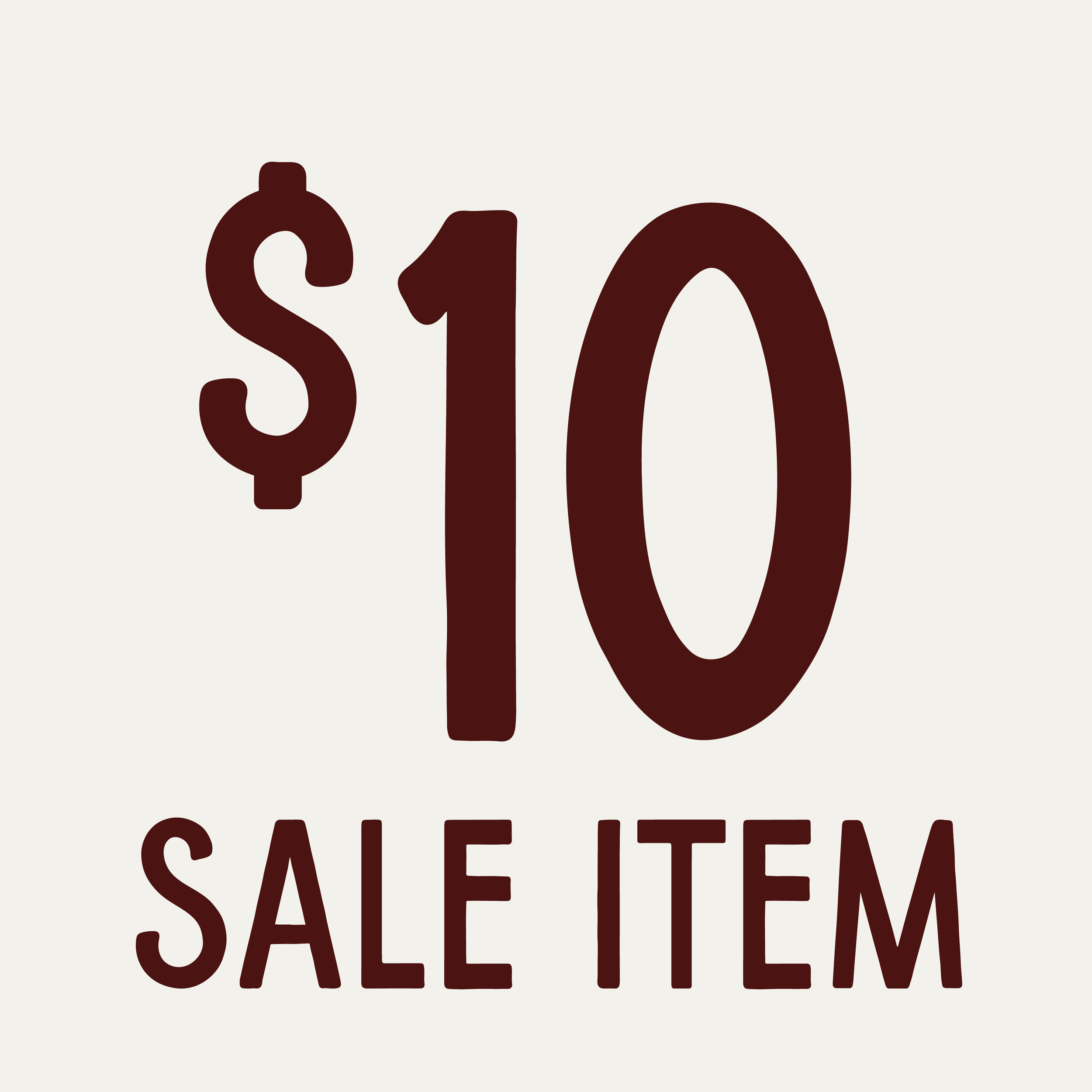 $10 Sale Item