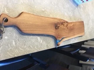 Ash Long Board with Epoxy