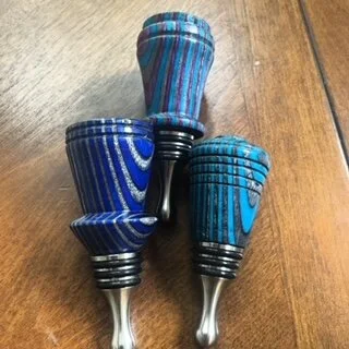 Shades of Blue Stoppers