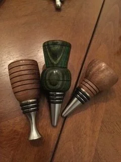 Pear & Mixed Wood Stoppers