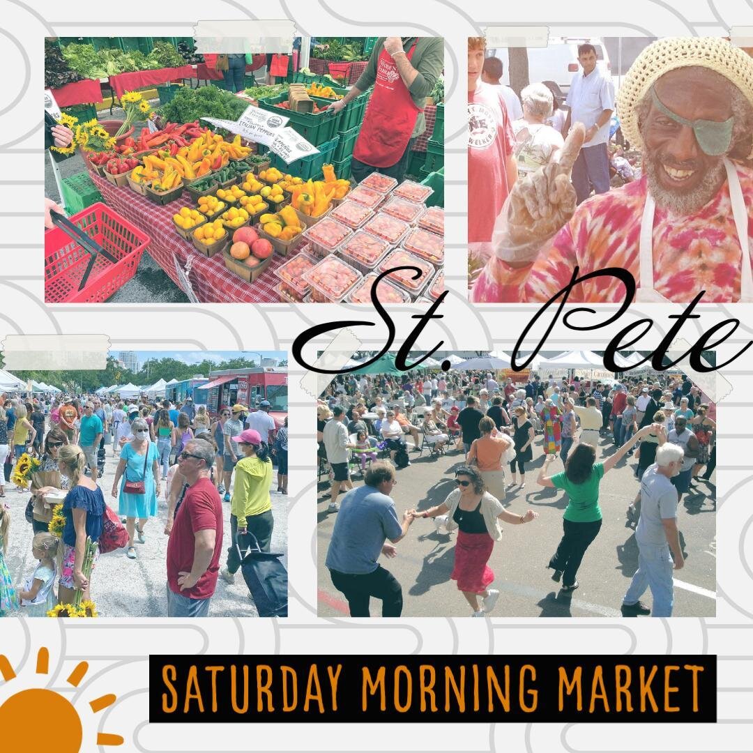 One of the crown jewels of St. Pete is the Saturday Morning Market. Their mission is to be the &lsquo;heart&rsquo; of St. Petersburg &mdash; the place, more than anywhere else, that people feel a strong sense of joyful connectedness and creative comm