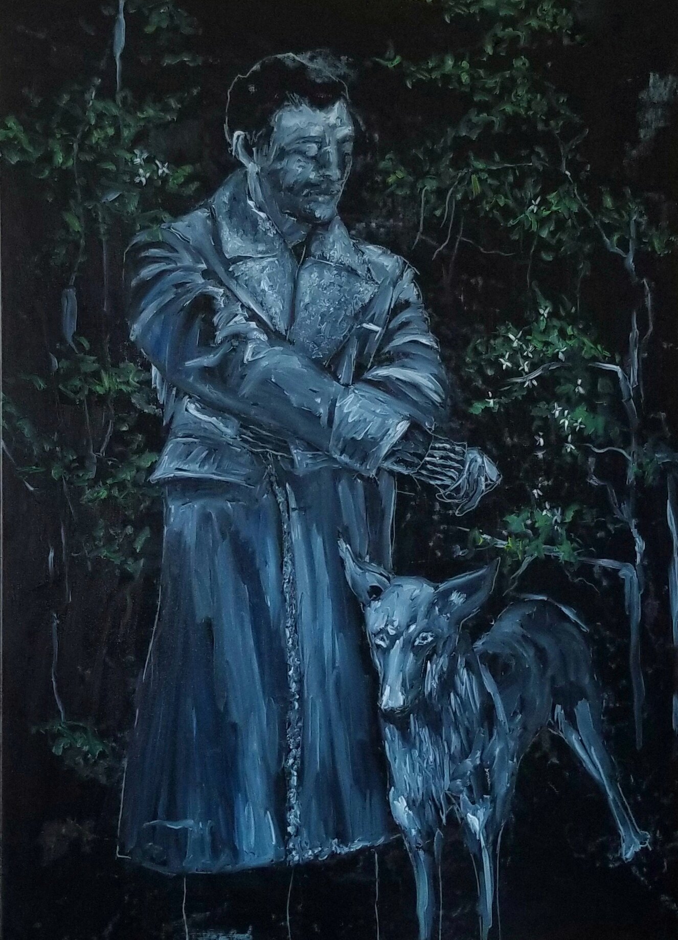 Summer Is Past,The Trees Are Still Green,2018,oil on canvas, 122x92cm.jpeg