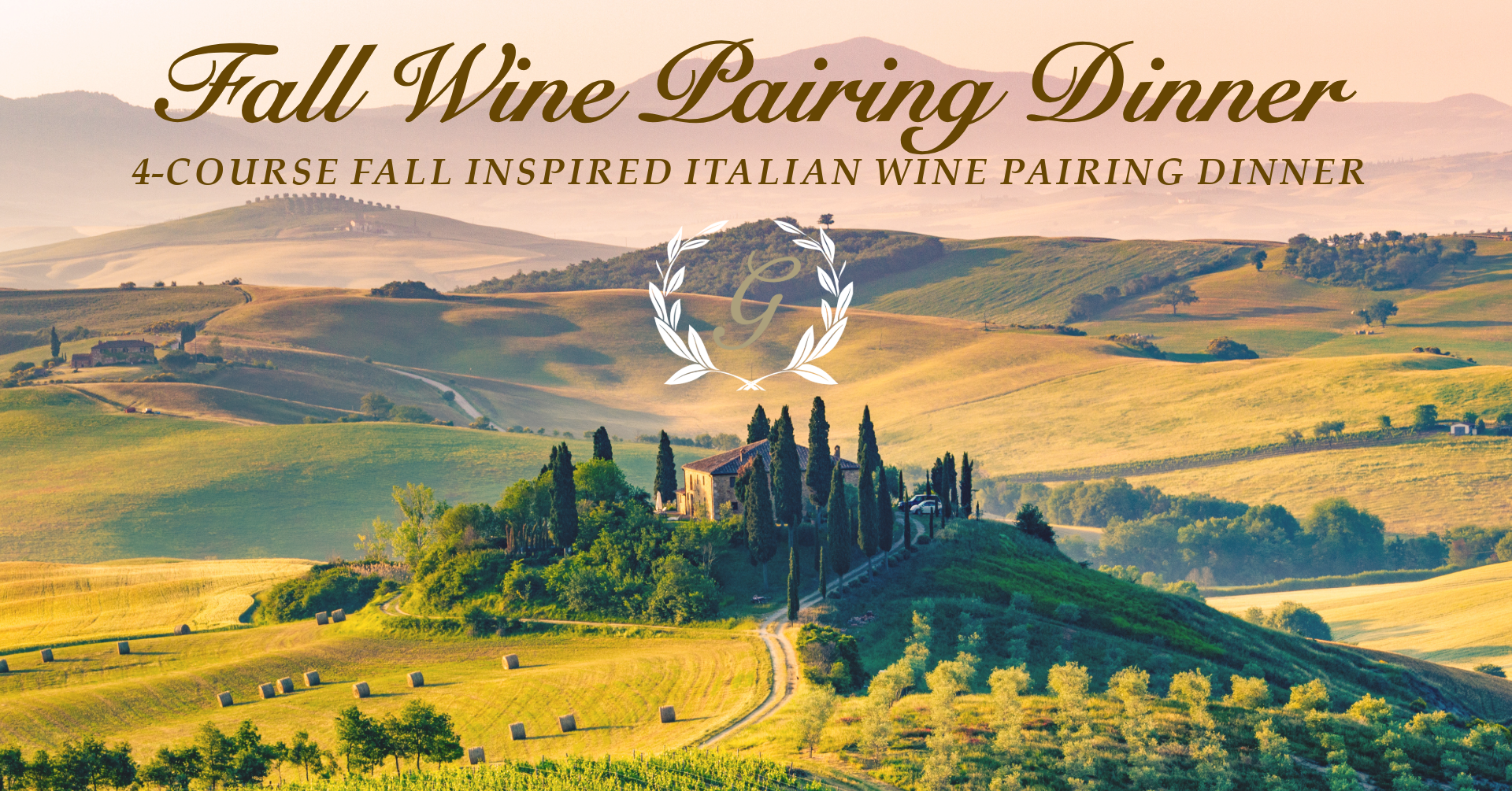 Fall Wine Pairing Dinner
