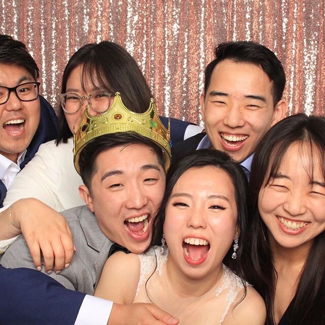 Happy Friday! Here&rsquo;s something positive to look back on while we&rsquo;re hopeful moving forward. #AhKenLove with some of the best photos from their special night last weekend. ❤️❤️❤️❤️❤️❤️ #Photobooth #wedding
&mdash;&mdash;&mdash;&mdash;&mdas