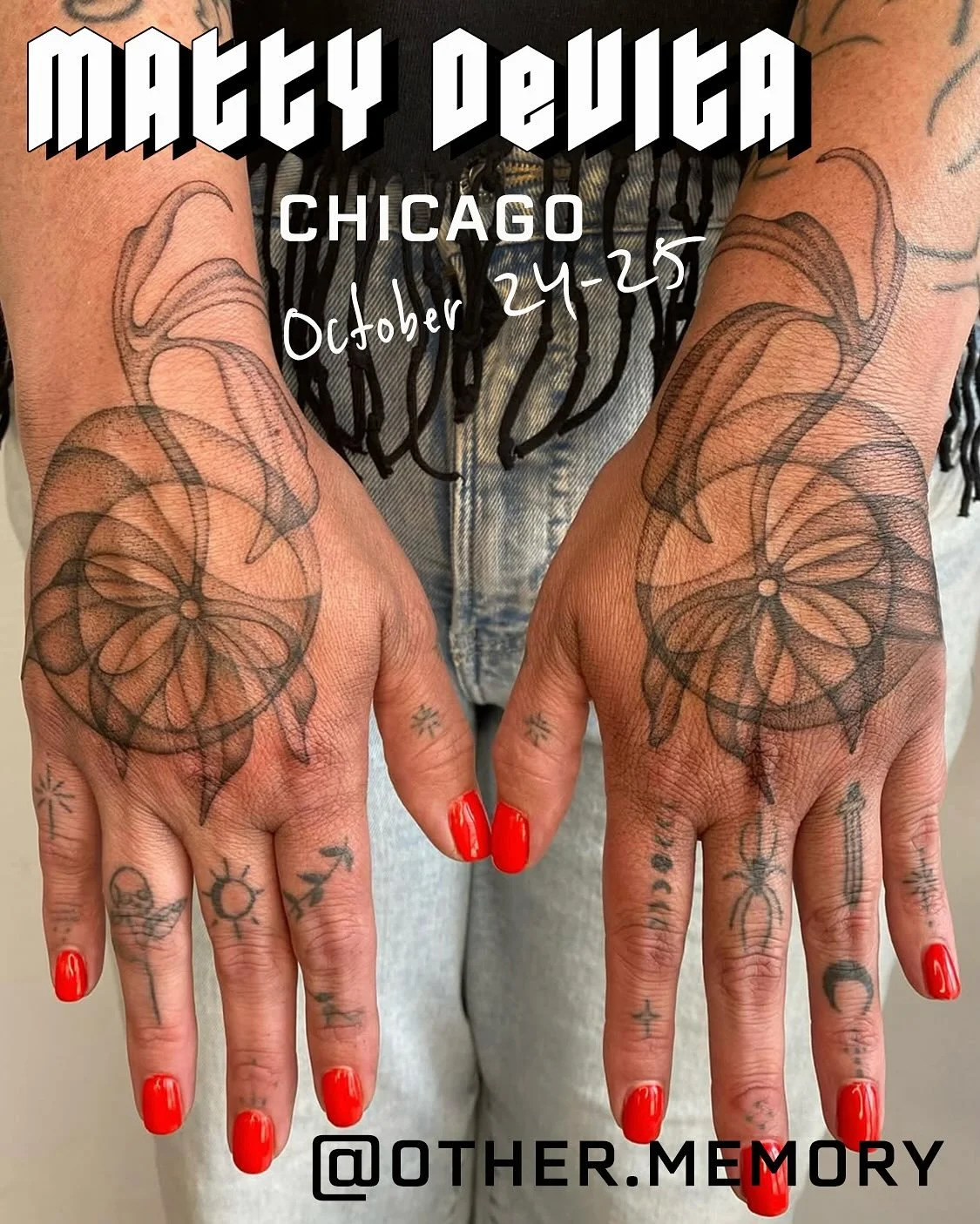 🔥GUEST ALERT🔥
Longtime friend of the studio @other.memory returns October 24-25! Contact Matty directly for all of your flowing abstract and stippled (sur)realism needs