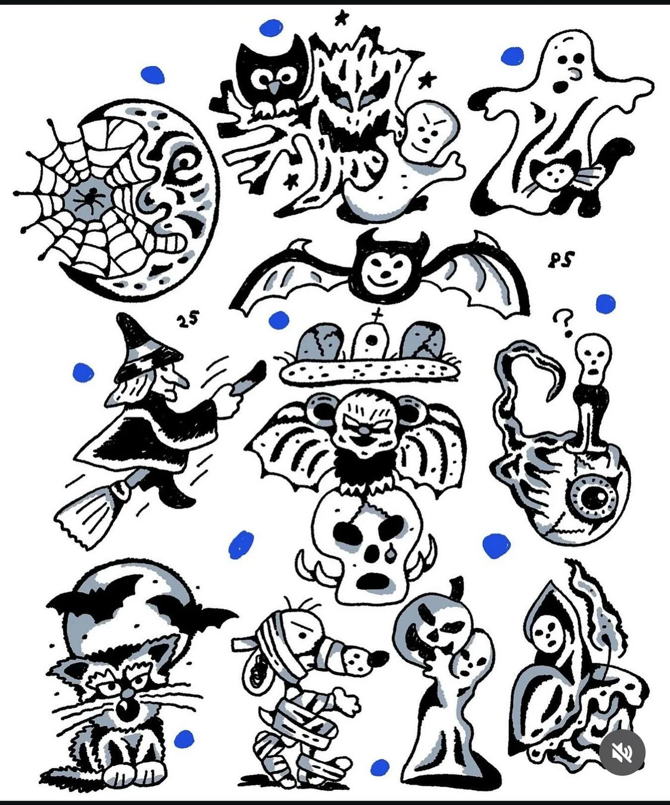 👻FLASH DAY!👻
A few @thorns.tattoo residents are doing a Halloween flash day this Saturday 10/25! Here is the flash sheet from @plantstaretattoo who is offering these designs for arms &amp; legs only at hella discounted prices of $100-250. Contact J
