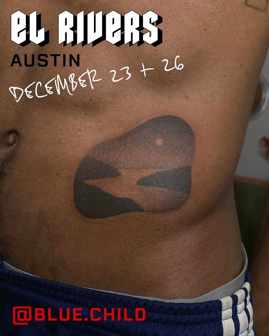 🔥GUEST ALERT🔥
@blue.child is coming to the Bay for the holidays! Did you know that a tattoo appointment is a great excuse to take a break from your family? 😉 Contact El directly to book!