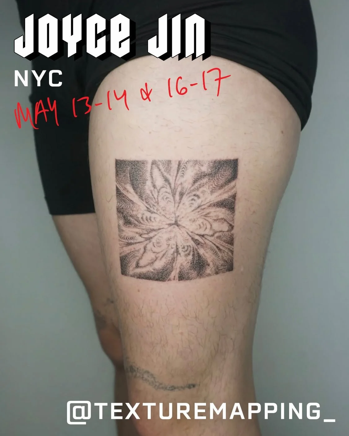 🔥GUEST ALERT🔥
@texturemapping_ from NYC is coming through the studio next week! Joyce works with us May 13-14 &amp; 16-17. Check out their profile for available flash and inspiration for your next gorgeously ethereal tattoo in black and gray or col