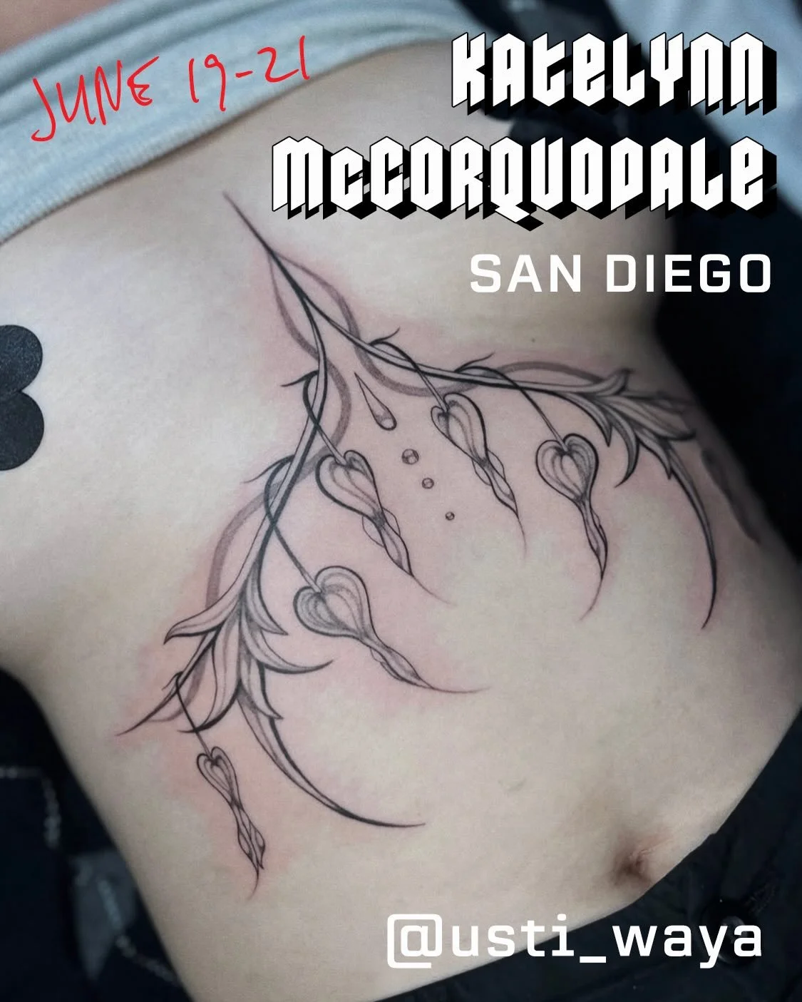 🔥GUEST ALERT🔥
We can&rsquo;t wait to host @usti_waya for another tattoo artist guest spot in Oakland as part of her summer tattour! Katelynn has some truly gorgeous flash and pre-drawn concepts available, as well as endless inspiration for making y