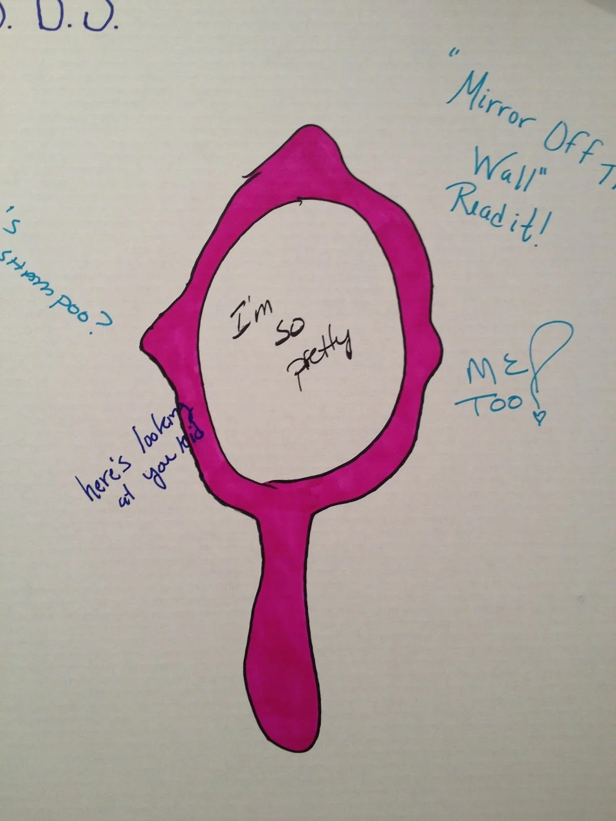 I'm So Pretty drawing