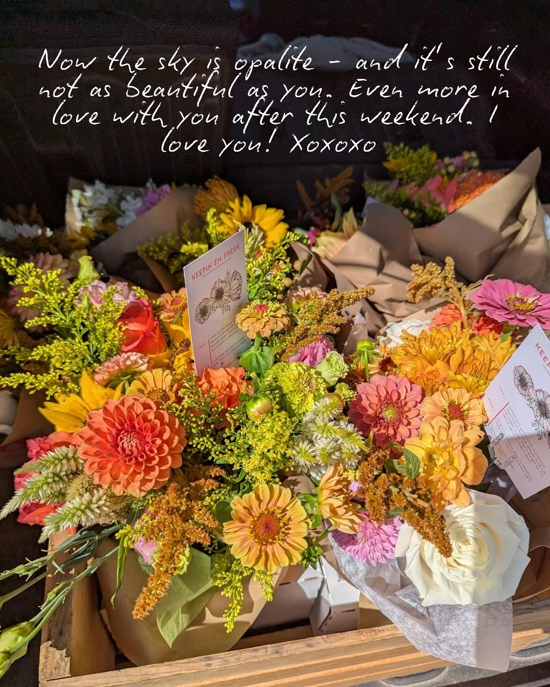 Here&rsquo;s a couple reasons why you&rsquo;re sending flowers this week! Your notes are always so thoughtful, they make our hearts full. 💌

❗️REMINDER❗️St. Louis City delivery is only $5, which cheaper than DoorDash or Uber Eats 😉

Take advantage 
