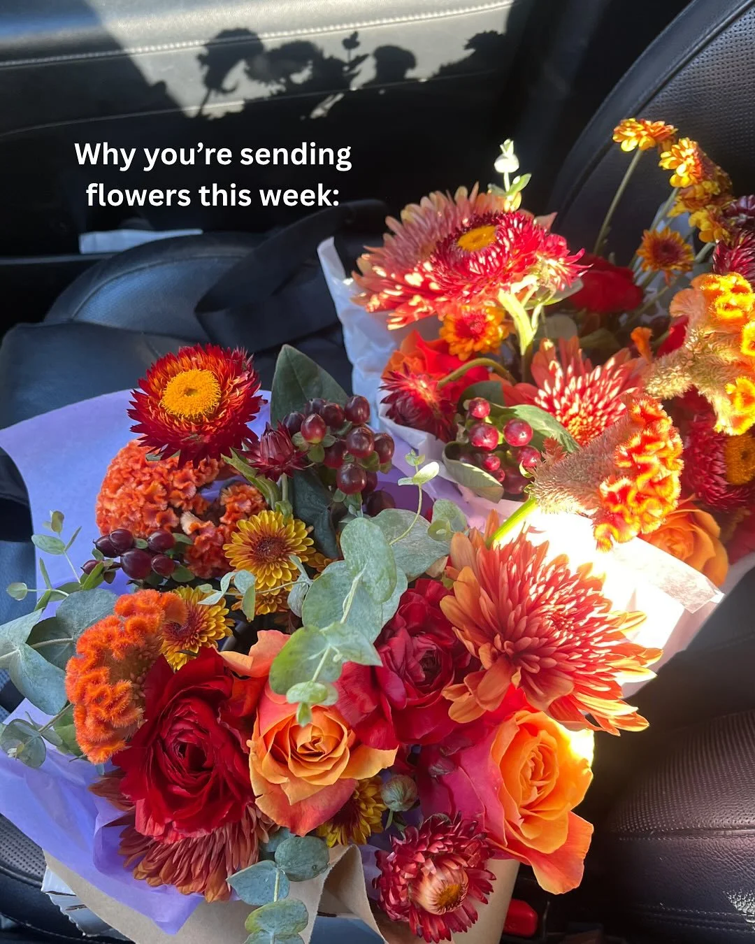 Y&rsquo;all are the sweetest 🥲❣️

Whether you send an autumnal bouquet or a cheery citrus bouquet, they&rsquo;re bound to put a smile on someone&rsquo;s face!

Order by noon Monday - Saturday for same day delivery. 🚚