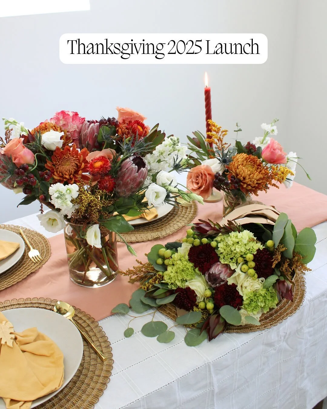 Forgot about Thanksgiving? Us too. 🤣 But it&rsquo;s only 2 weeks away so here&rsquo;s our take on a Thanksgiving Menu! 🦃🥧💐

Our Thanksgiving Shop is now LIVE on our site.