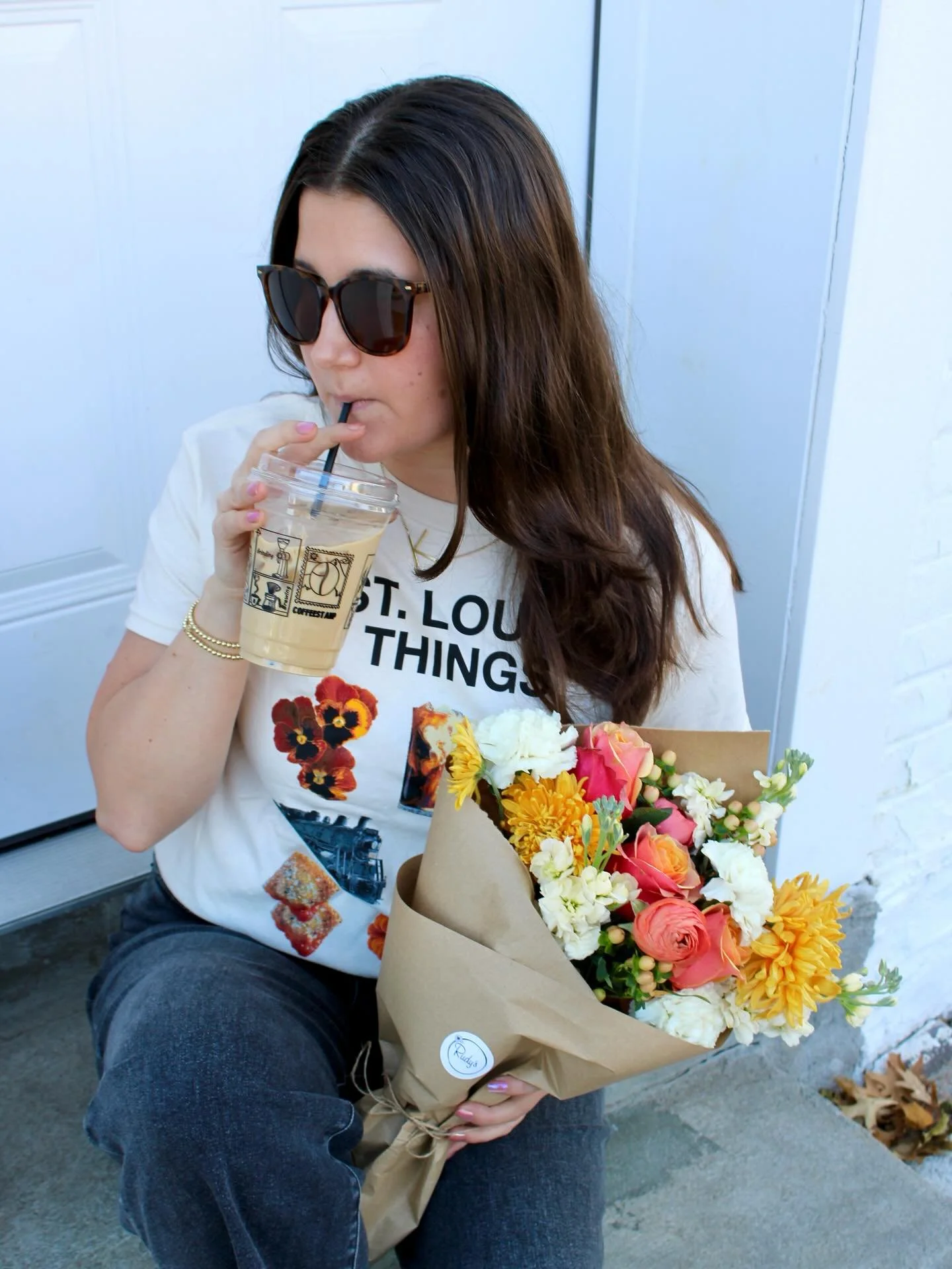 Our Holy Trinity: Flowers, Coffee, &amp; A Good Tee. 💐☕️👚

New St. Louis Things tees are on the site now! Available for nationwide shipping.