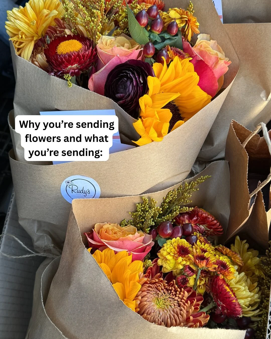 These love notes are as sweet as can be! Ya&rsquo;ll keep showing up for your people in the best way - with flowers!

Keep it up, queens + kings 💐

Order by noon Monday - Saturday for same day delivery 🚚