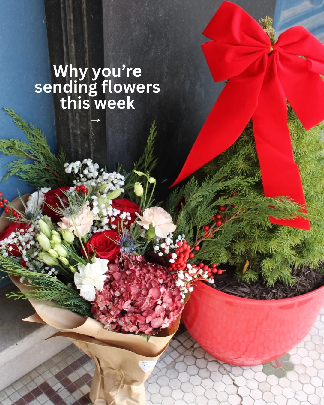 You all really know how to create some holiday cheer!! ❤️ See why you&rsquo;re sending flowers this week and what you&rsquo;re sending. 

These notes are always so heartfelt 🥹

Send yours this week by visiting our website. As always, order by noon M