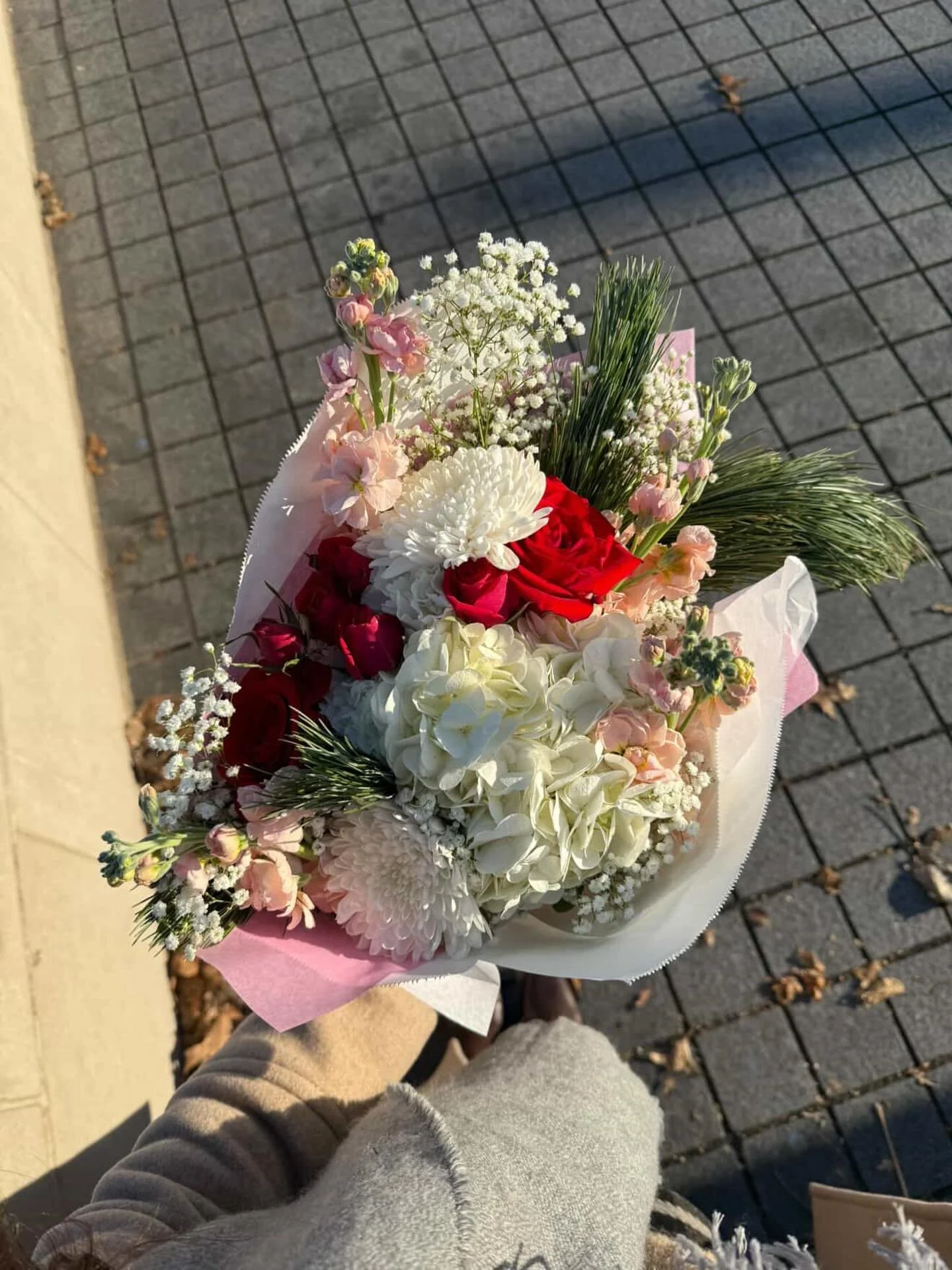 A proposal bouquet from the weekend 💍