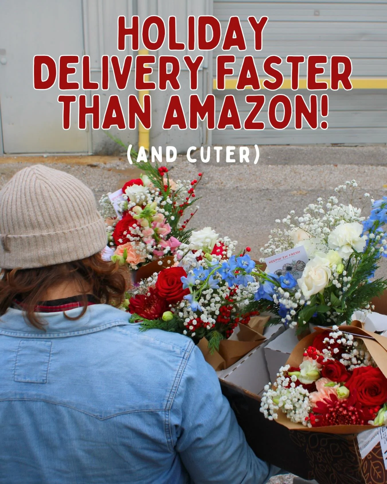 Your friendly reminder that we deliver faster than Amazon&hellip;(our packages are cuter, too!) 😉💁🏻&zwj;♀️