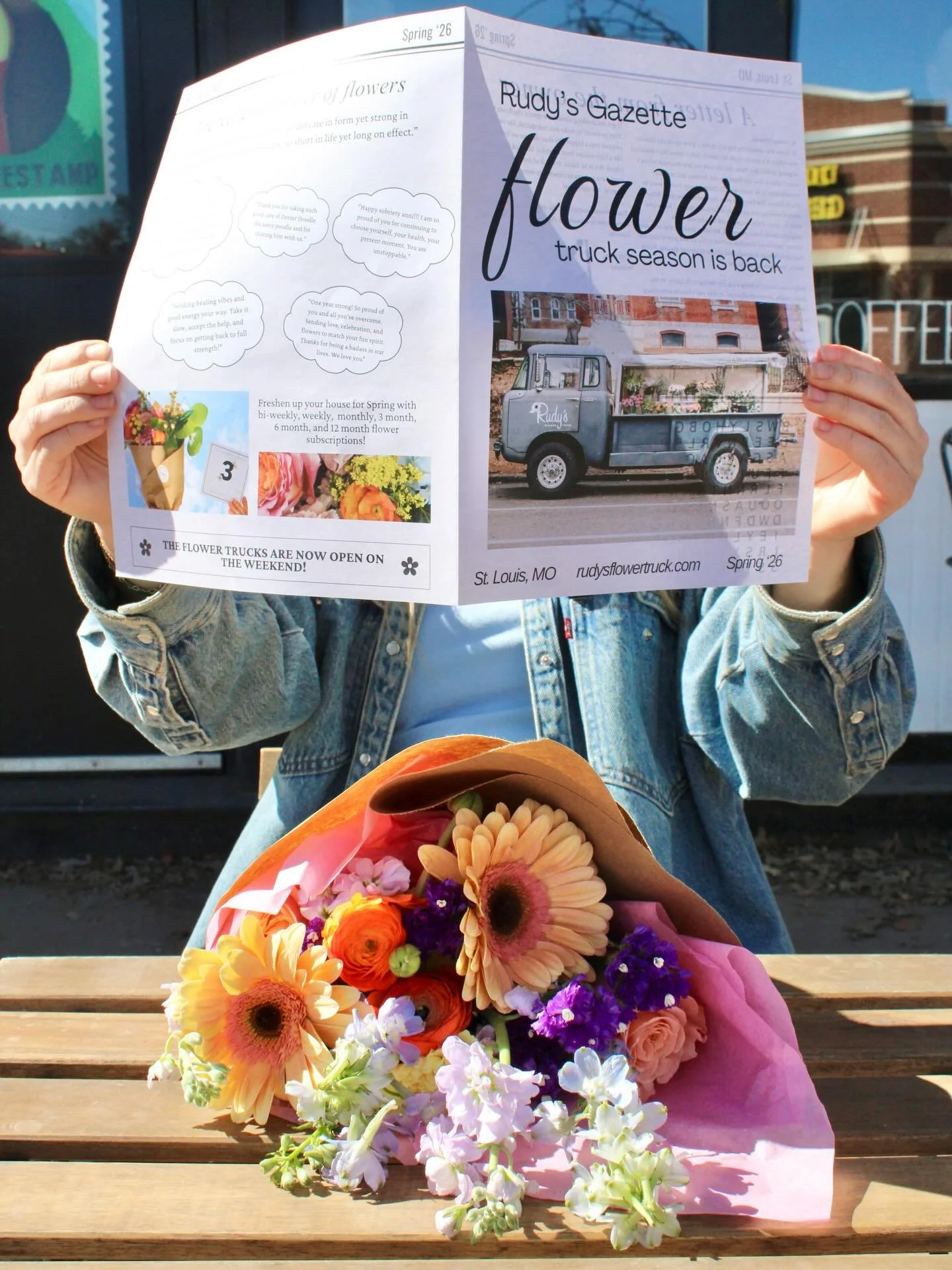 EXTRA EXTRA read all about it! 💐

The flower trucks are back on the streets this weekend!

Fresh bouquets, neighborhood stops, and your favorite flower trucks pulling up like they never left. 

Grab your stems, grab your friends, and come see us thi