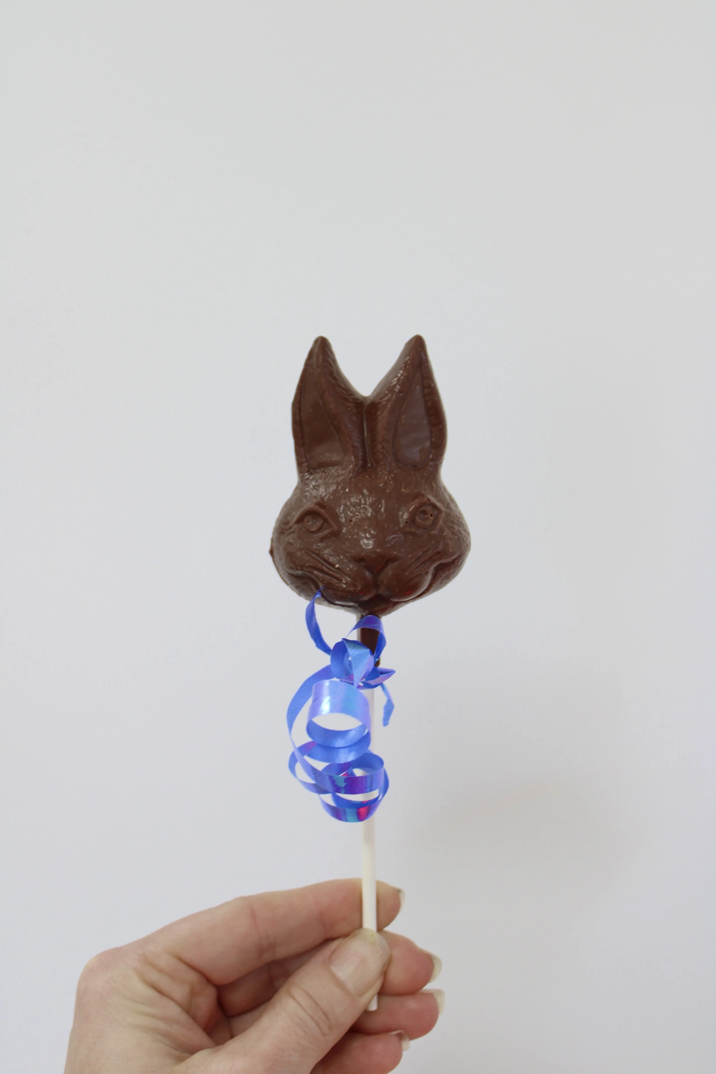 Crown Candy Chocolate Bunny Sucker