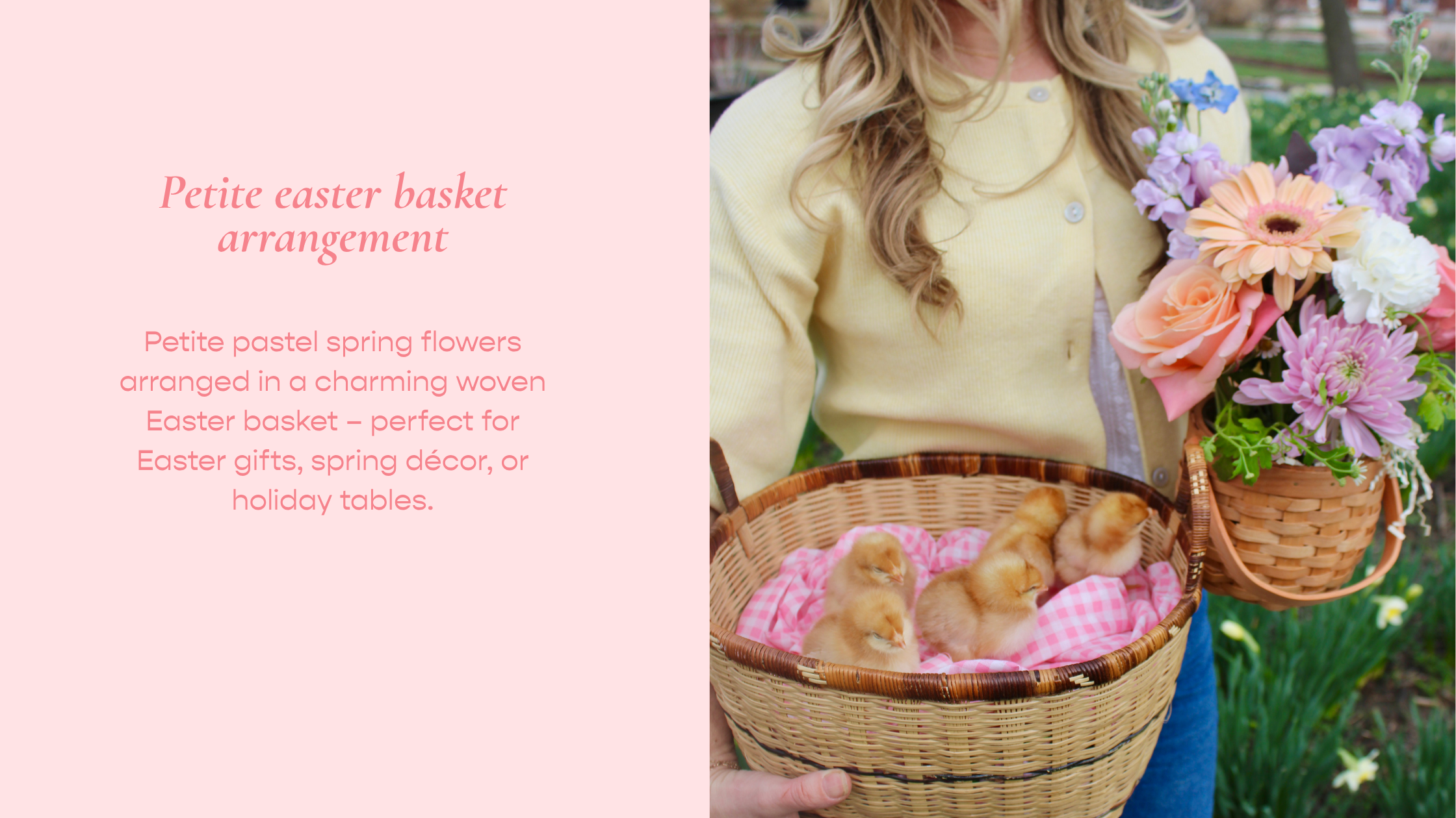 easter basket, flower easter basket, spring flowers, easter flowers, spring flowers