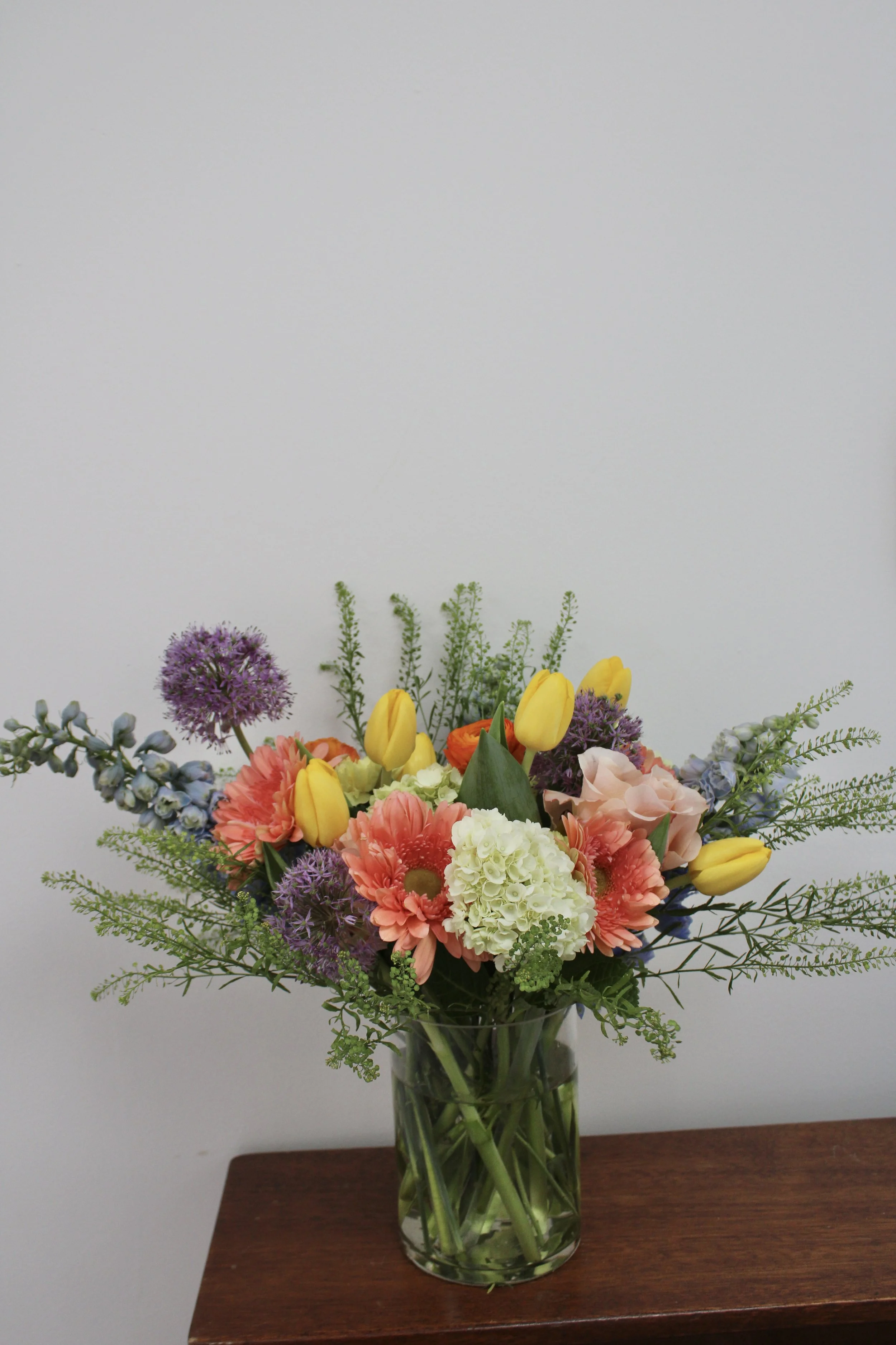 Spring Garden Vase Arrangement