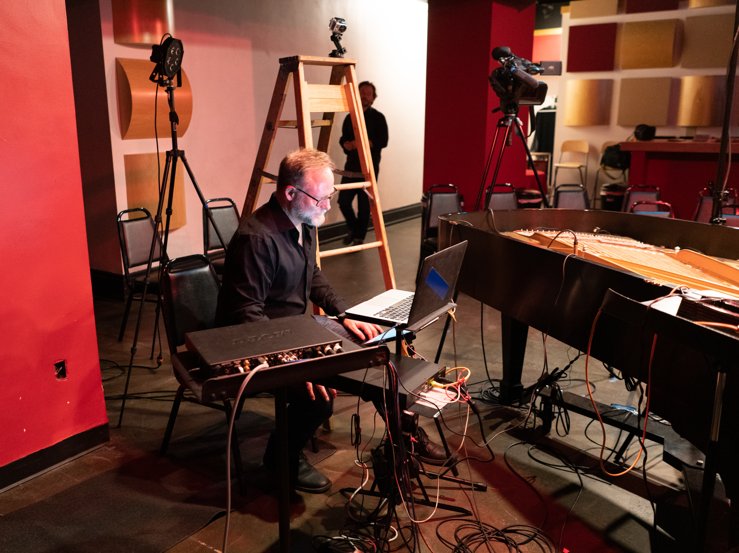 Blind Date rehearsal. Photo © Michael Duffy