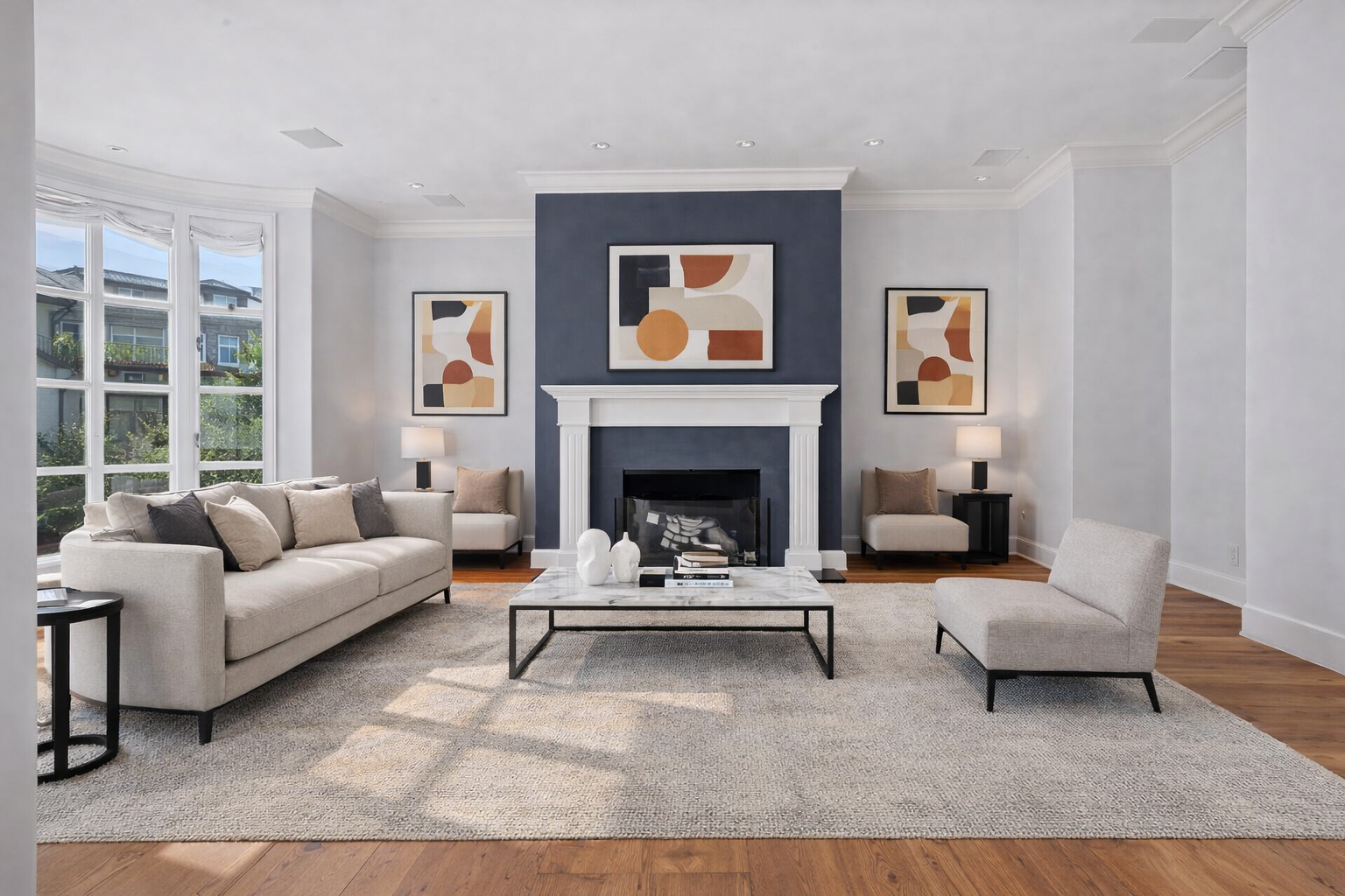 Modern living room with abstract accents.png