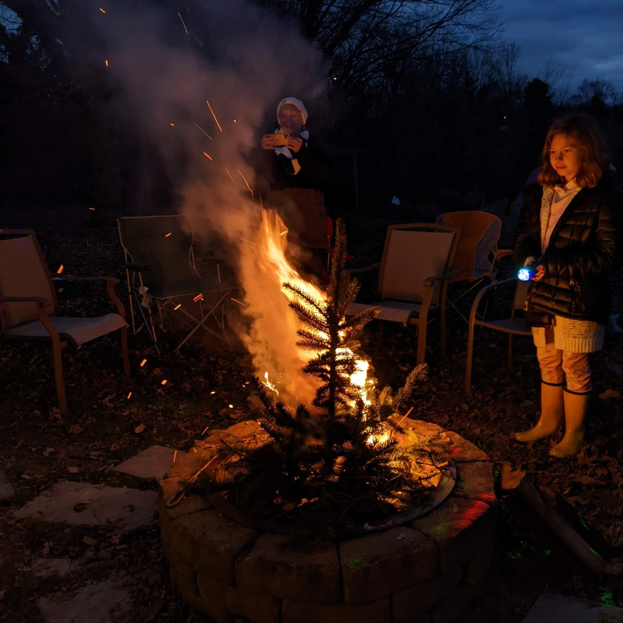 Burning of the Greens