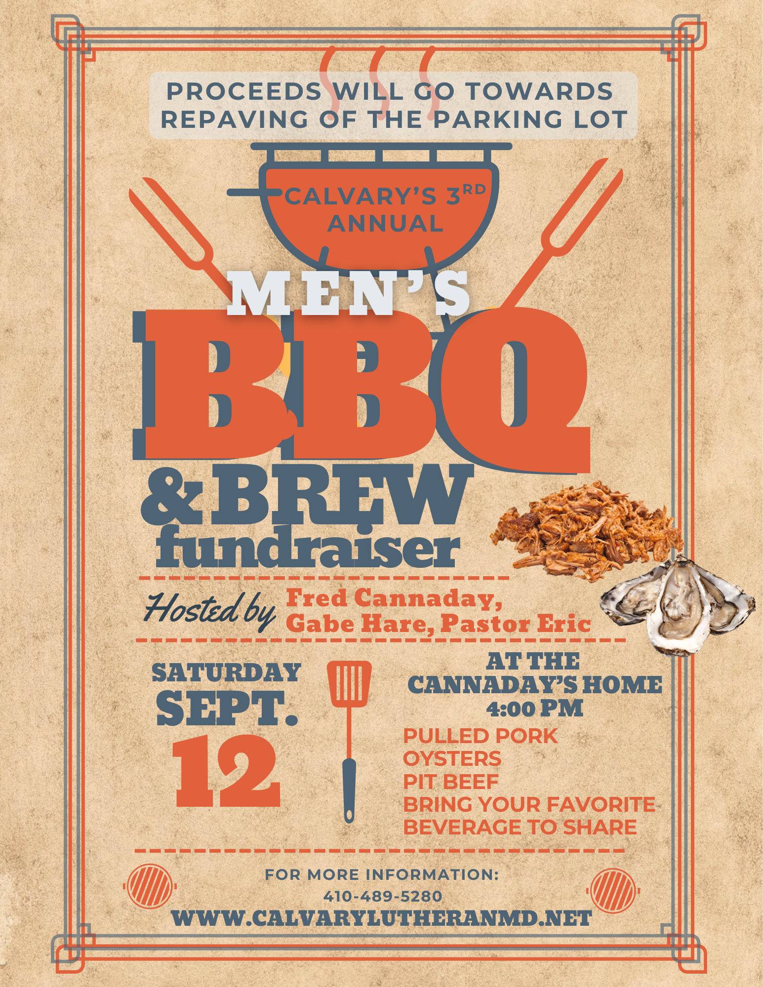 Men's BBQ and Brew