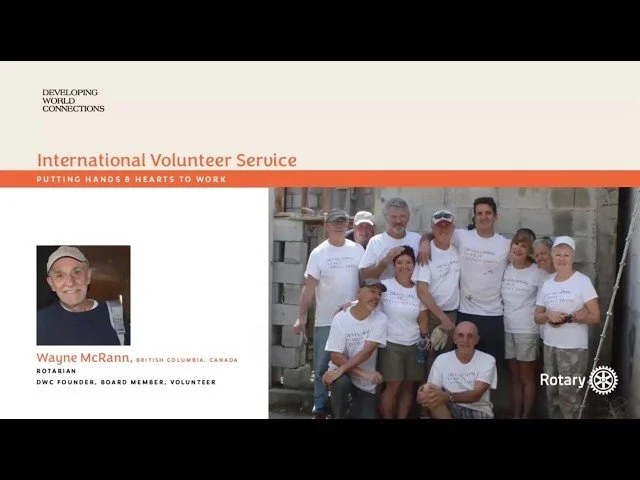 Rotarians Providing International Volunteer Opportunities to Everyone