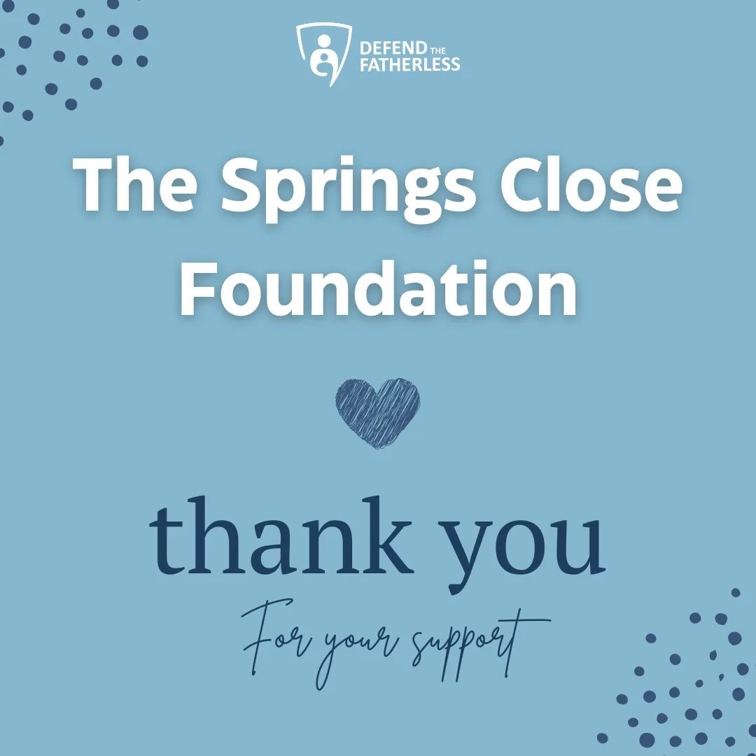 Thank you to the Springs Close Foundation for their continued generosity through grant giving. For the second year in a row, we were awarded a grant through the Springs Close Foundation to help meet immediate physical needs through the York County Fo