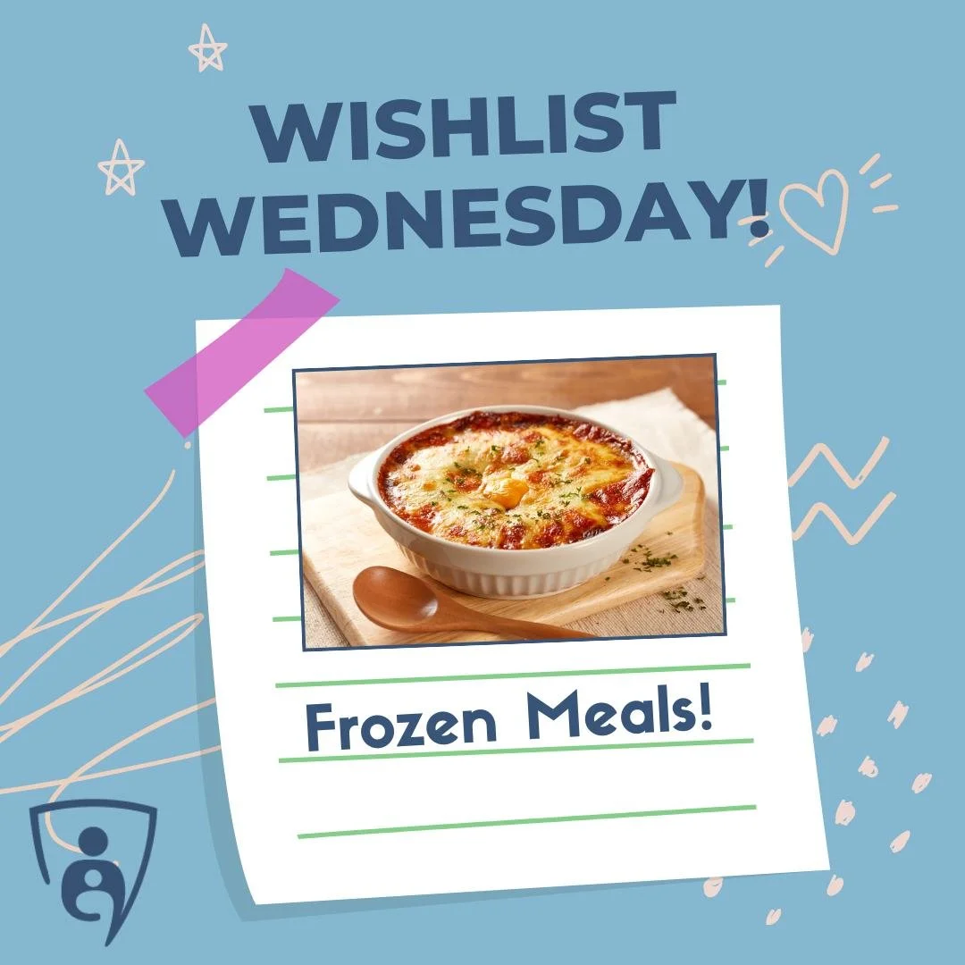 🥶 Wishlist Wednesday: Frozen Meals!
We go through these so quickly and have already given out over 700 meals in 2025 &mdash; can you help us restock?

A few easy ways to fill our freezer:
🍴 Double what you're making for dinner this week and freeze 