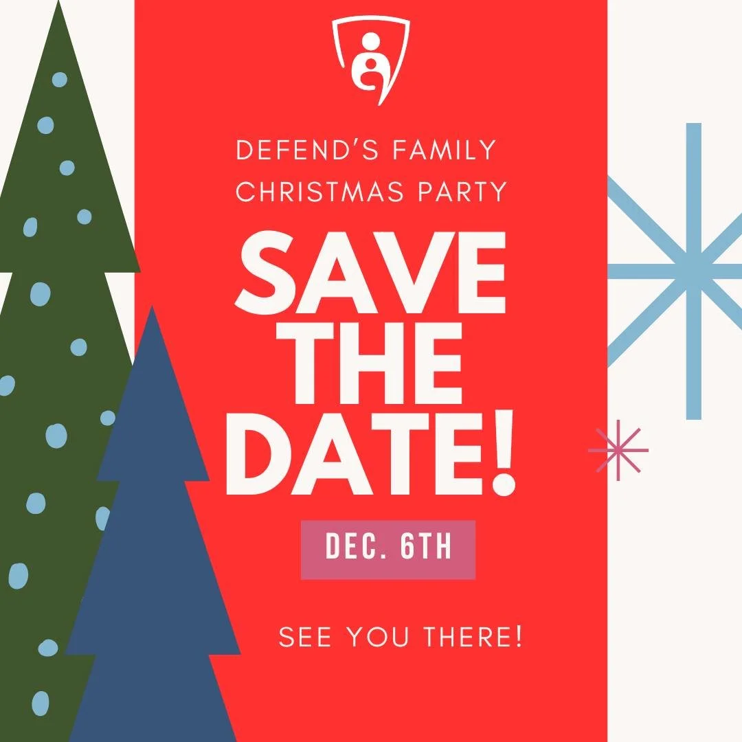 It’s the most wonderful time of the year! ✨ Defend families, make sure to save the date for our annual Christmas parties — complete with breakfast with Santa, holiday crafts, and games your kids will love! Keep an eye on your email for mo