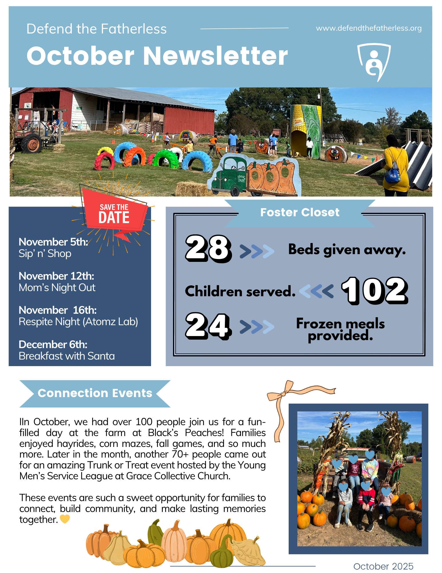 OCTOBER 2025 NEWSLETTER