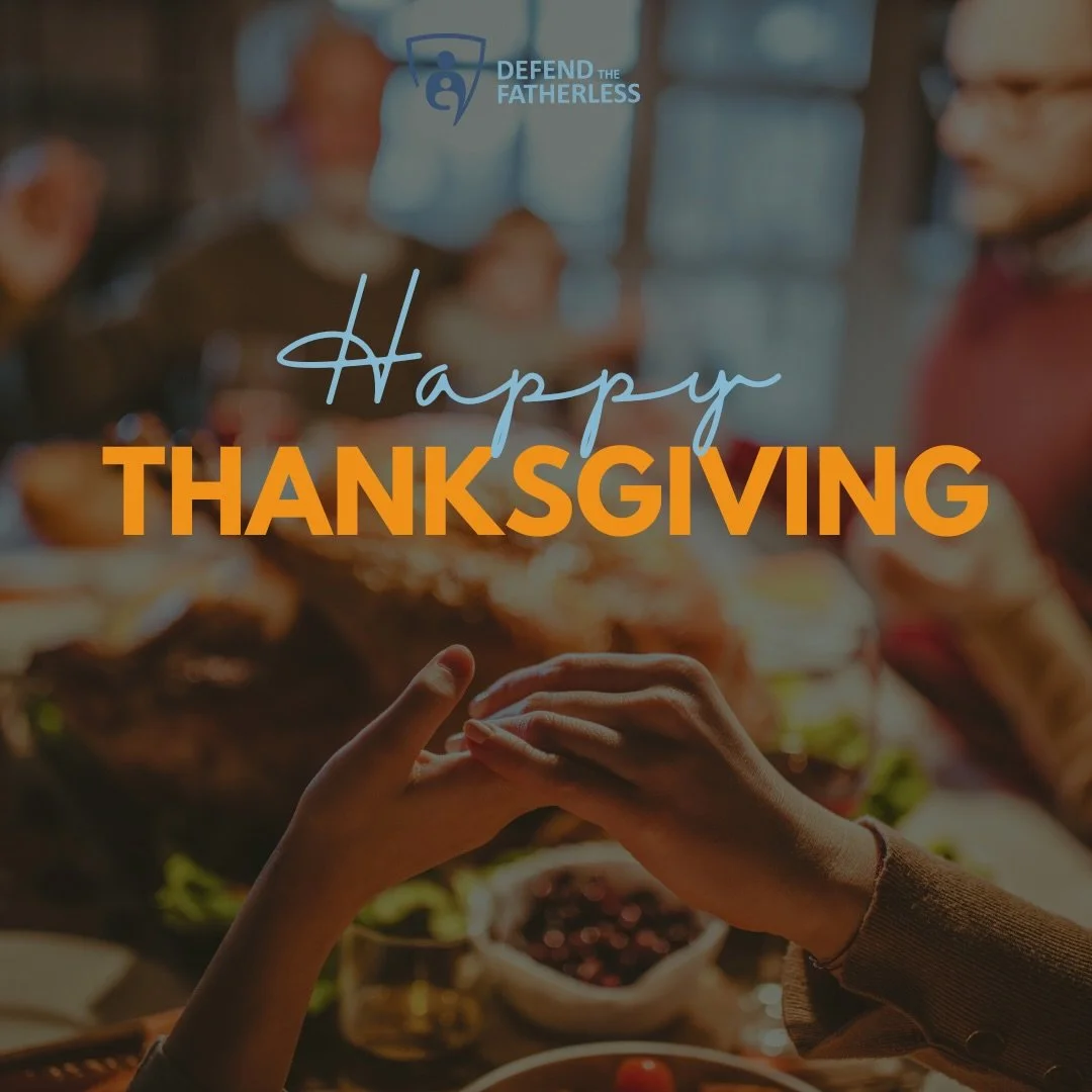 🍂 This Thanksgiving, we&rsquo;re grateful for every family we serve and every supporter who makes our mission possible. Thank you for standing with vulnerable children. 💙